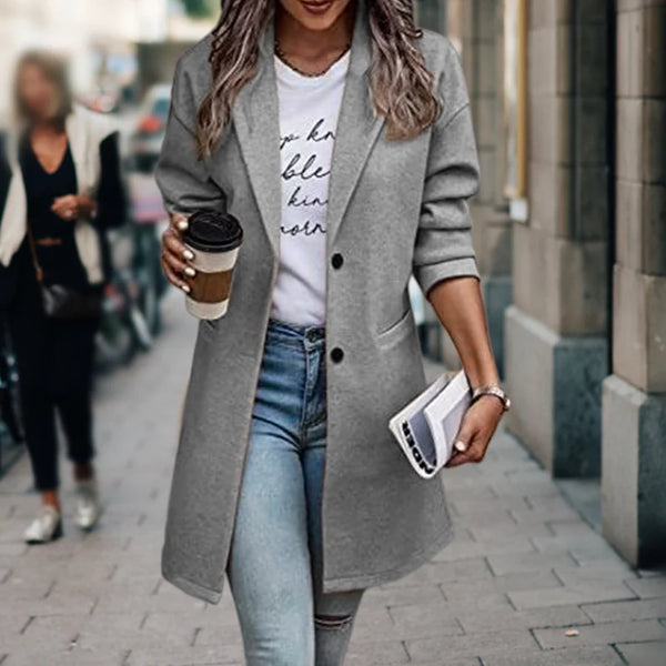 Emie - warme blazer jas