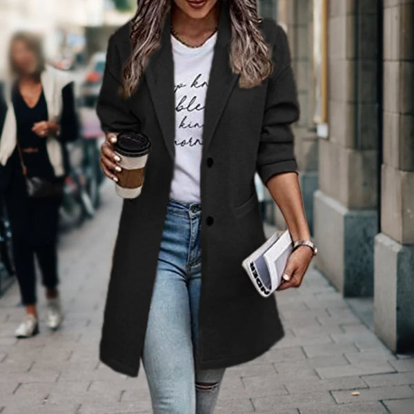 Emie - warme blazer jas